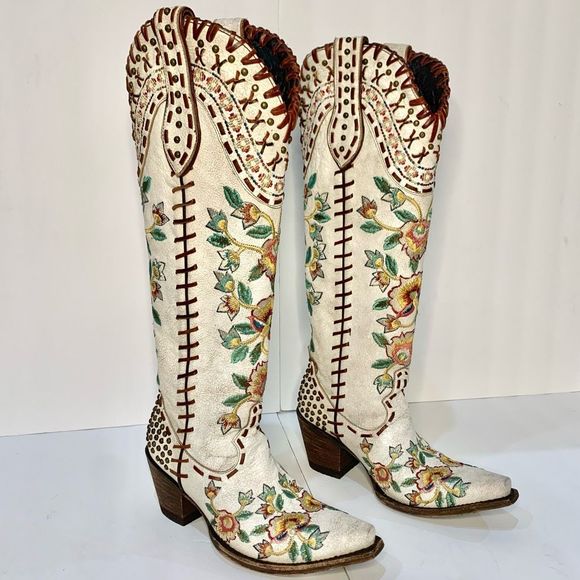 Old Gringo Shoes - Old Gringo Double D Ranch Women's Lucky Almost Famous Western Boot Size 6
